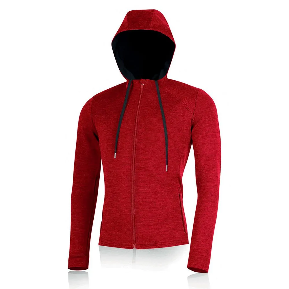Lasting Karmin 3169 Sweatshirt Met Rits Rood