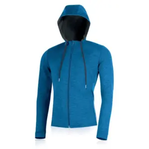 Lasting Karmin 5168 Sweatshirt Met Rits Blauw
