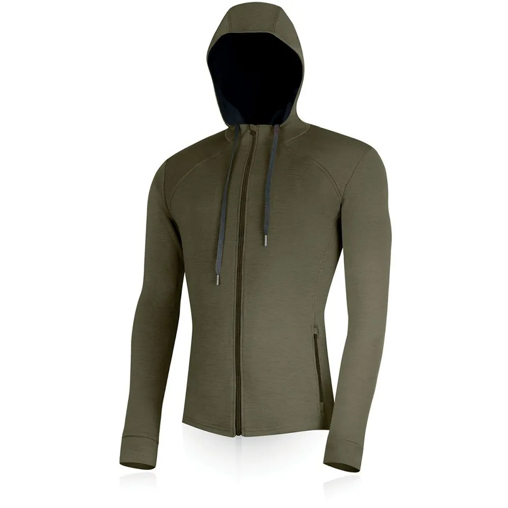 Lasting Karmin 6369 Sweatshirt Met Rits Groen