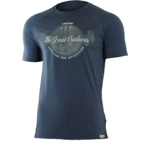 Lasting Lucas 5656 T-shirt Met Korte Mouwen Blauw