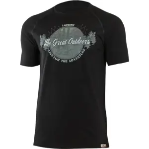 Lasting Lucas 9090 T-shirt Met Korte Mouwen Zwart