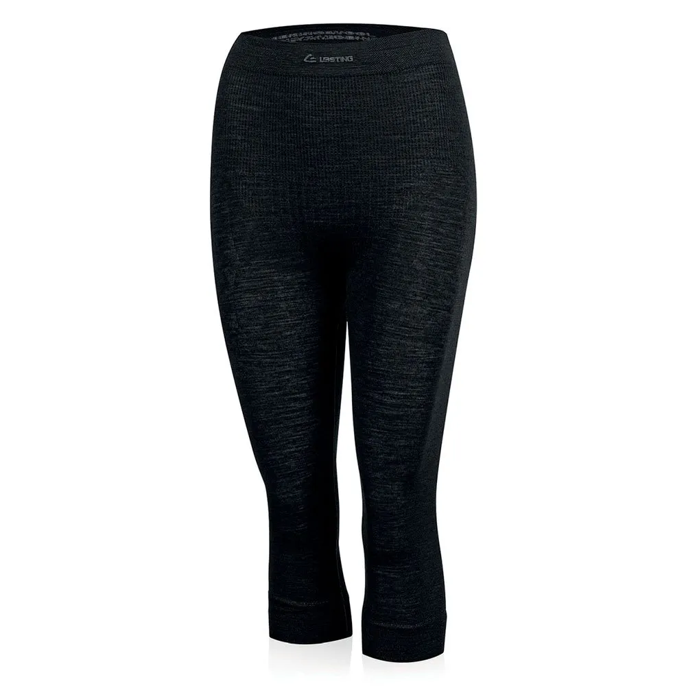 Lasting Malka 3/4 Basislaag Broek Zwart