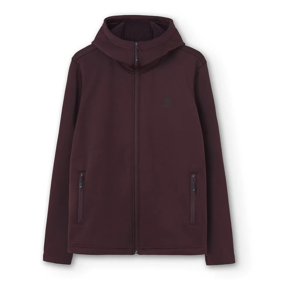 Astore Angus Fleece Met Kap Rood