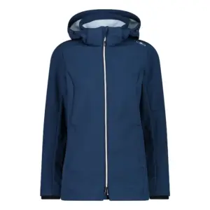 Cmp Long Fit 3a22226 Softshelljack Blauw