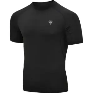 Rdx Sports T15 Compression Korte Mouwen Basislaag Zwart