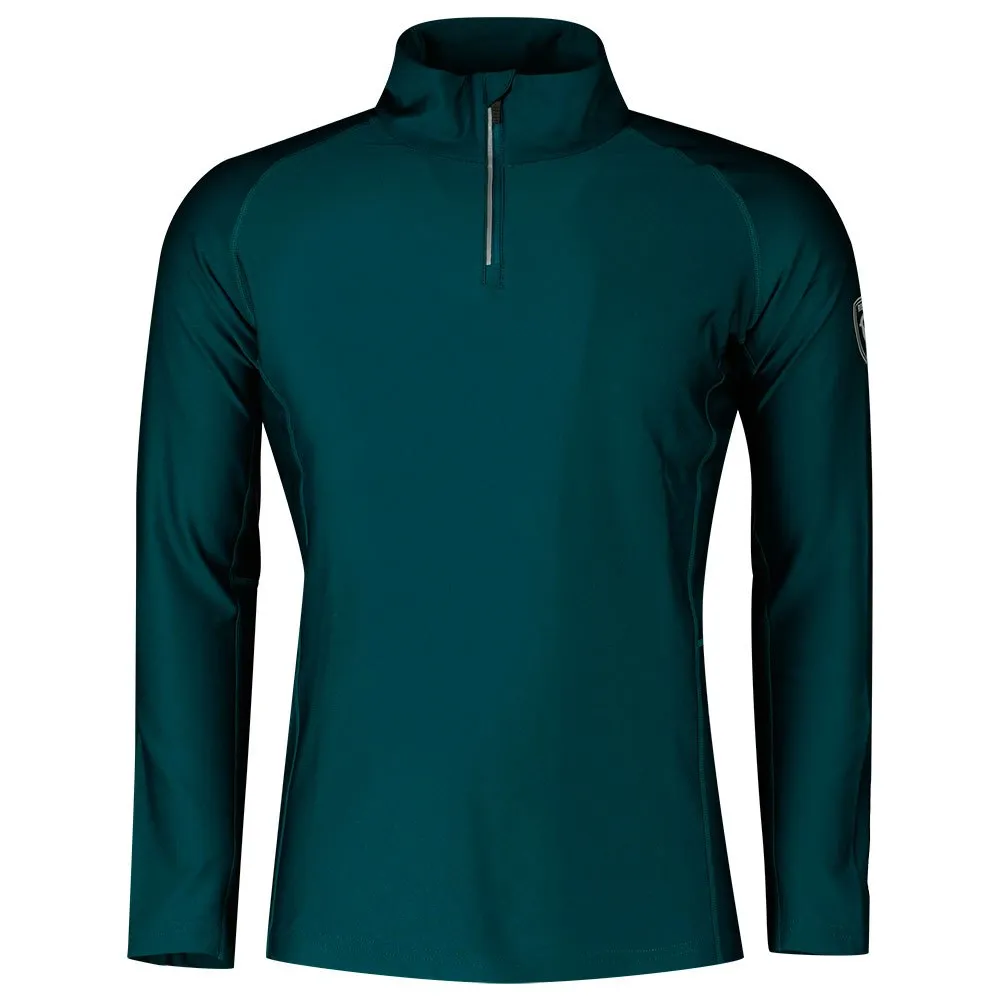Rossignol Classique Fleece Met Halve Rits Turquoise