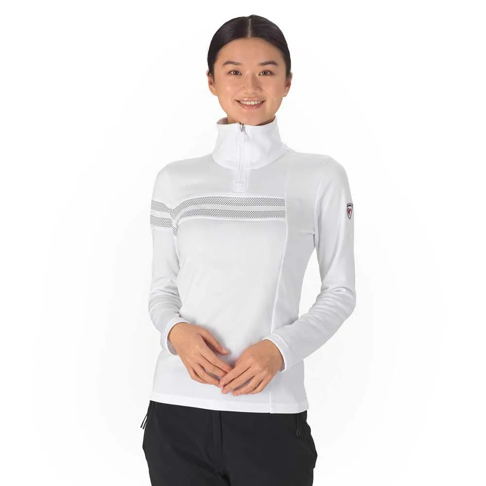 Rossignol Resort Fleece Met Halve Rits Wit