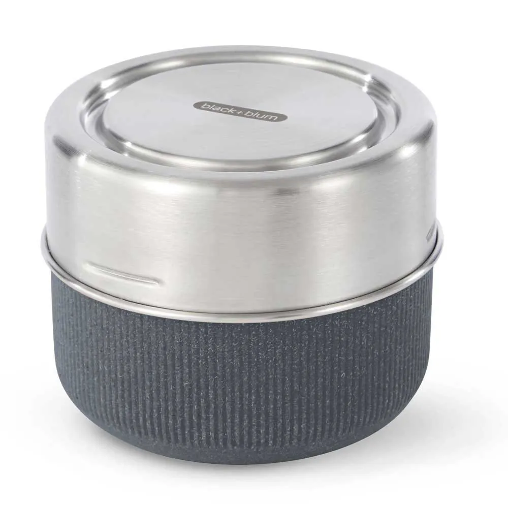 +blum Glass Lunch Pot 600ml Kom Slate