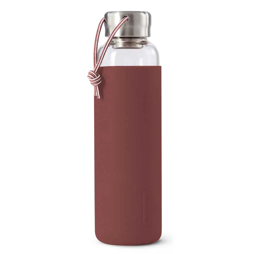 +blum Glazen Waterfles 600ml Rood