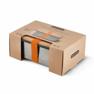 +blum Roestvrij Staal Lunchbox 1.25l Oranje