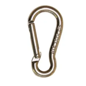 Kong Italy Kl Karabijnhaak 120 Mm Zilver