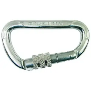 Kong Italy Roestvrij Staal D-vormige Schroefhaak 100 Mm Multicolor