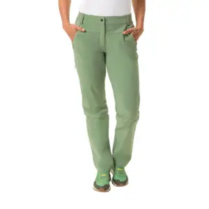 Vaude Farley Stretch Capri T-zip Iii Broek Groen
