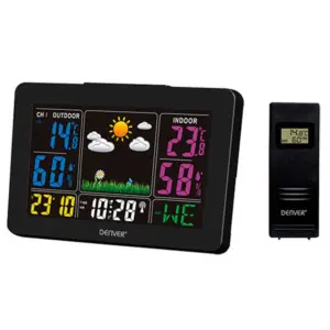 Denver Ws540blk Weerstations Zwart