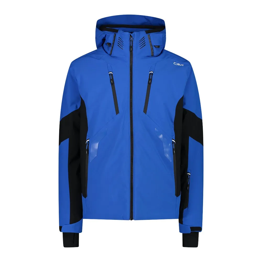 Cmp Zip Hood 32w0127 Softshelljack Blauw