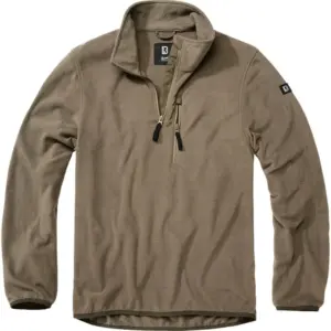 Brandit Troyer Fleece Met Halve Rits Olijf