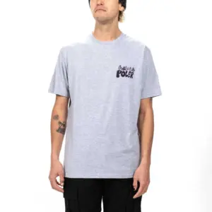 Poler Cave Man T-shirt Met Korte Mouwen Grijs