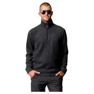 Houdini Alto Half Zip Fleece Met Volledige Rits Zwart
