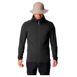 Houdini Outright Fleece Met Kap Zwart