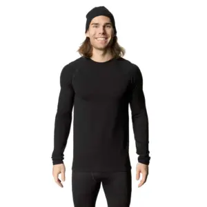 Houdini Desoli Thermal Crew Lange Mouwen Basislaag Zwart