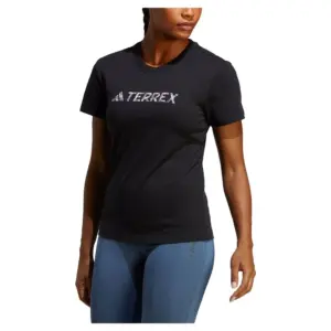Adidas Logo T-shirt Met Korte Mouwen Zwart