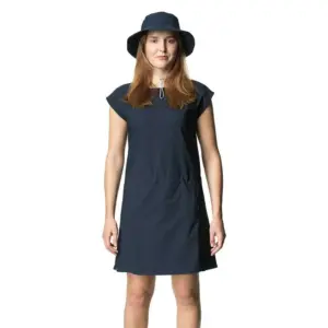 Houdini Dawn Korte Mouw Jurk Blauw