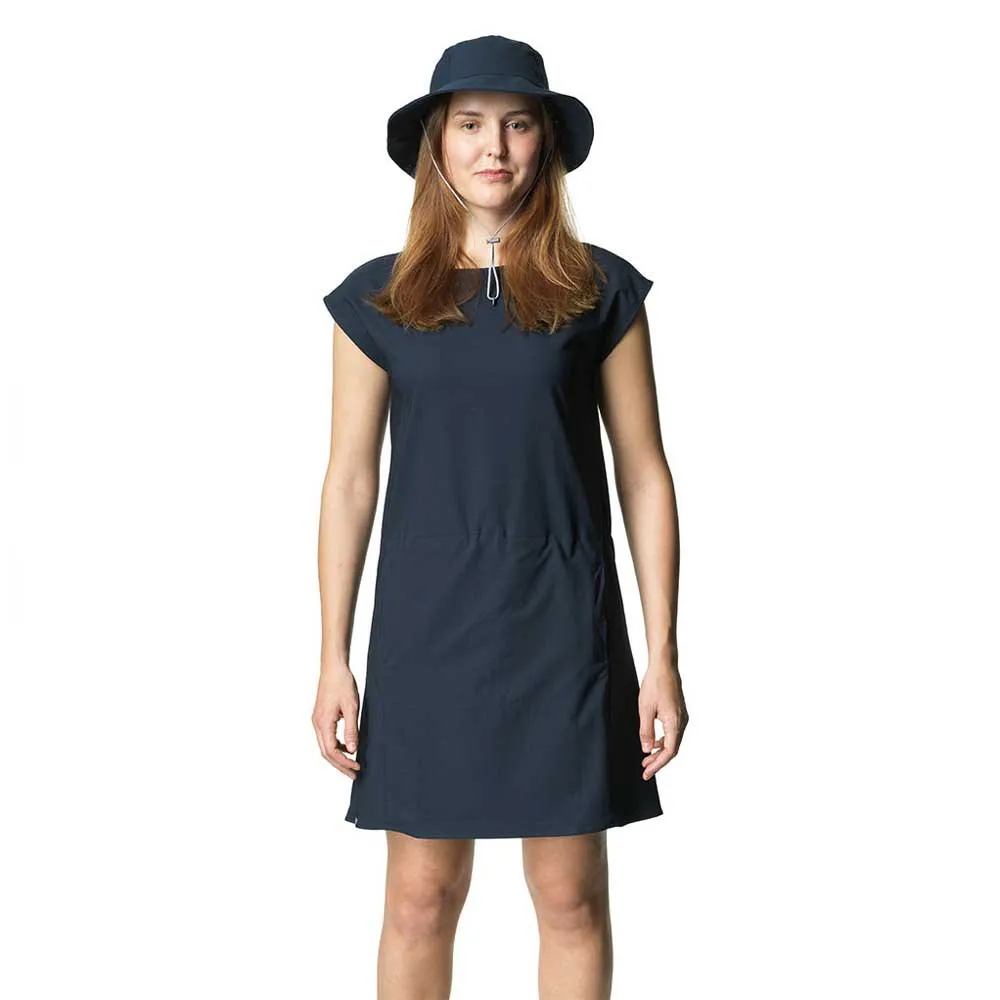 Houdini Dawn Korte Mouw Jurk Blauw