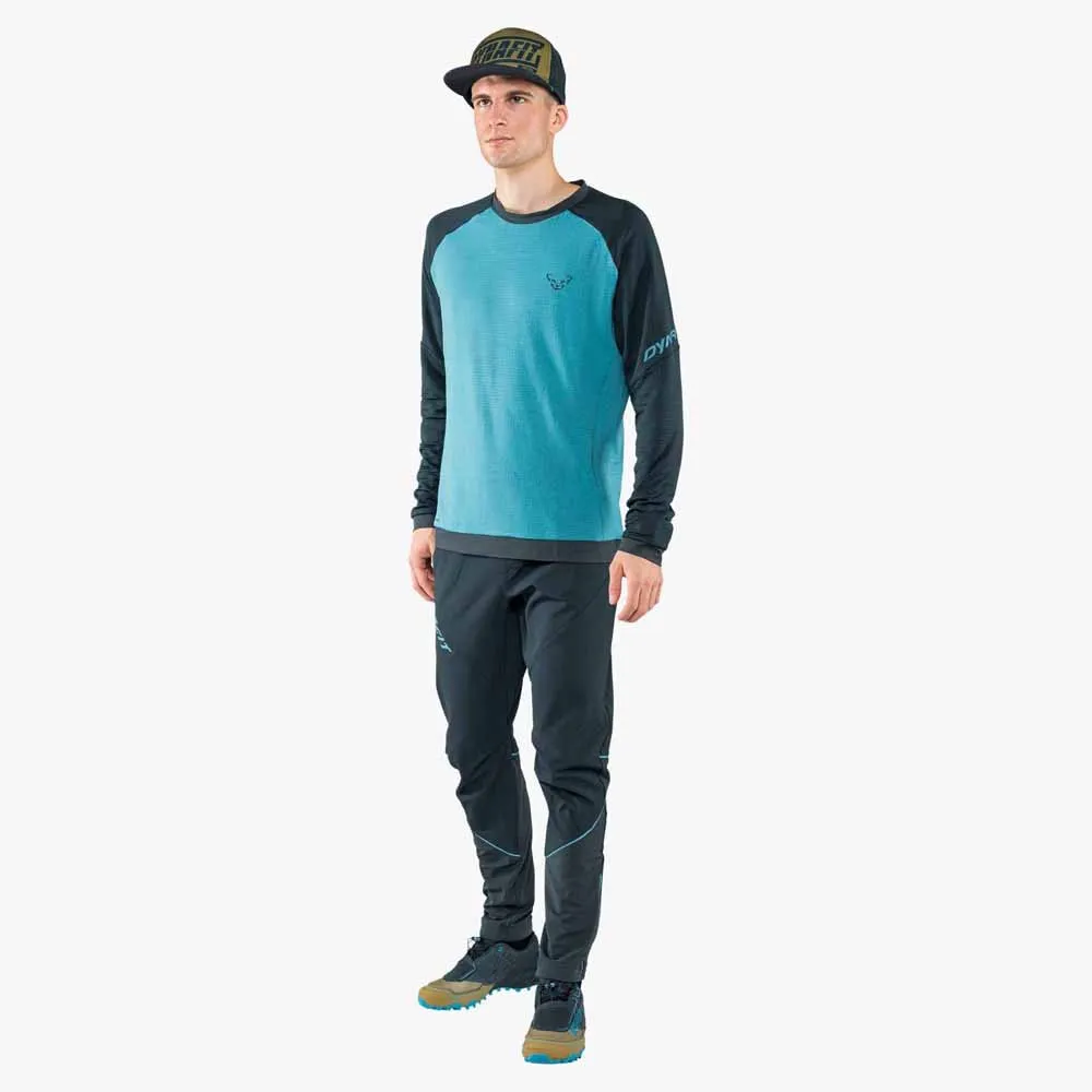 Dynafit Transalper Warm Broek Blauw