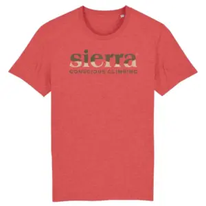 Sierra Climbing Sierra T-shirt Met Korte Mouwen Rood