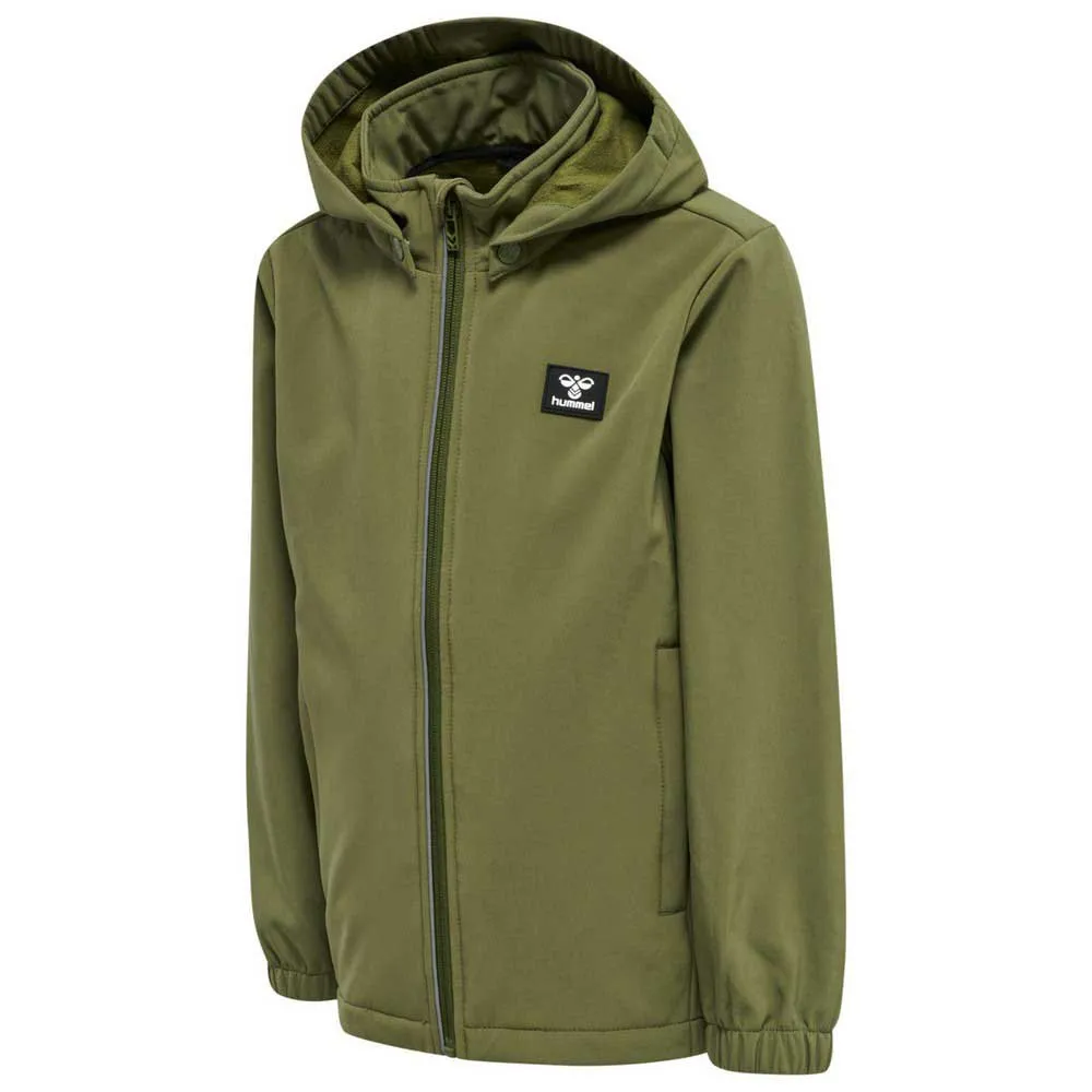 Hummel Mars Softshelljack Olijf