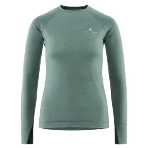 KlÄttermusen Fafne Crew T-shirt Met Lange Mouwen Groen
