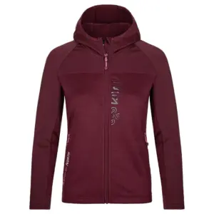 Kilpi Layana Fleece Met Volledige Rits Rood
