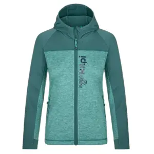 Kilpi Layana Fleece Met Volledige Rits Turquoise
