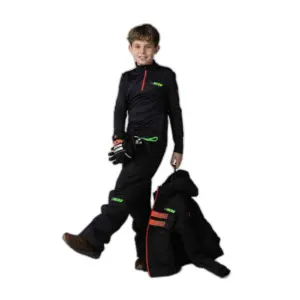 Rossignol Hero Warm Stretch Fleece Met Halve Rits Zwart