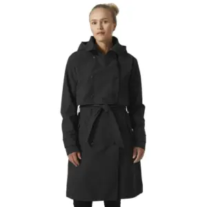 Helly Hansen Jane Trench Jas Zwart