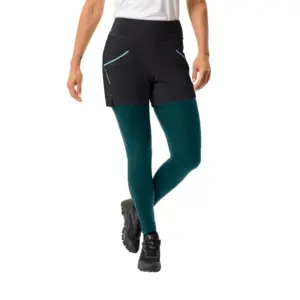 Vaude Crana Zip Off Broek Zwart