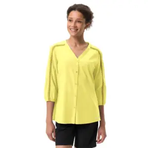 Vaude Skomer Ii 3/4-mouw Shirt Mimosa