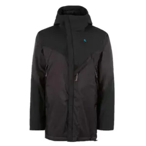 KlÄttermusen Aud Zip Hood Donzen Jas Zwart