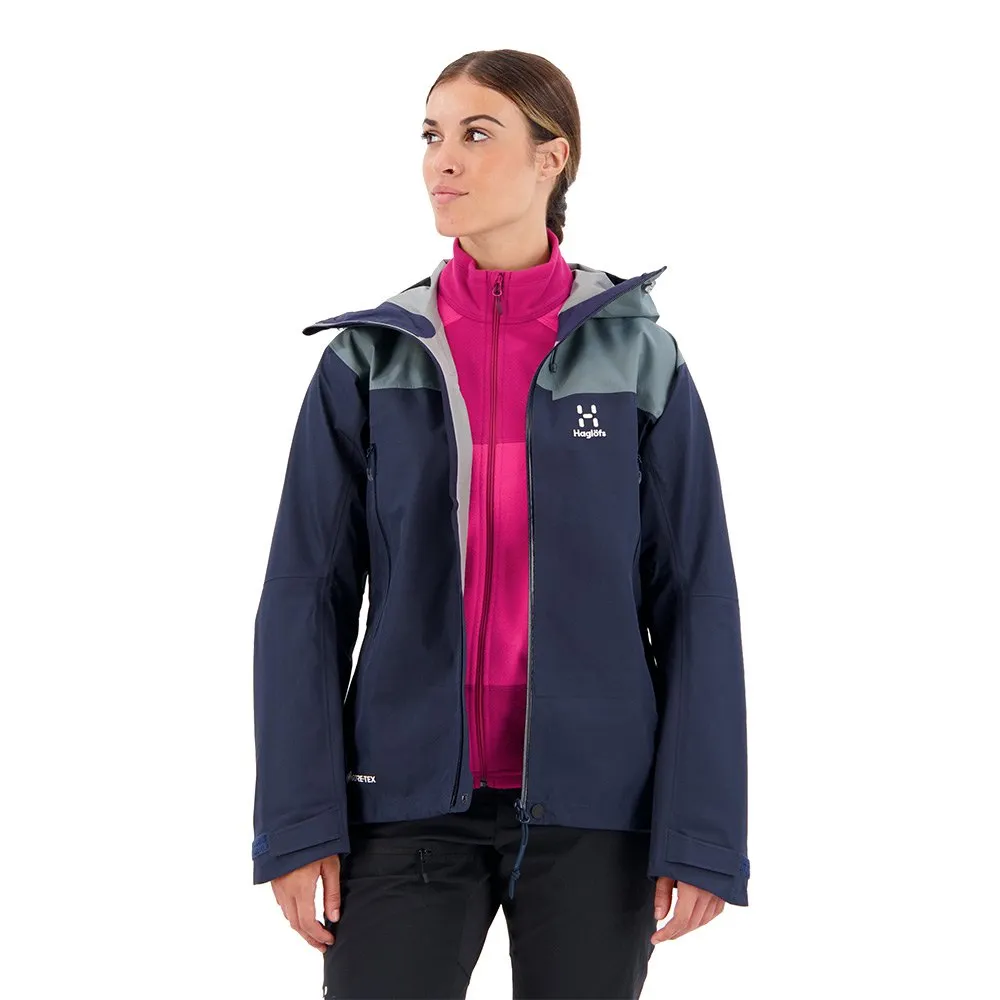 Haglofs Roc Flash Gore-tex® Jas Blauw