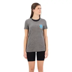 Icebreaker Tech Lite Ii Earth T-shirt Met Korte Mouwen Gritstone Hthr