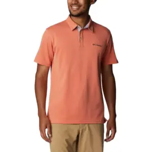 Columbia Nelson Point™ Korte Mouw Poloshirt Oranje