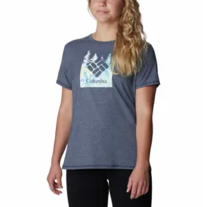 Columbia Sun Trek™ Graphic ´21 T-shirt Met Korte Mouwen Nocturnal / Arbo