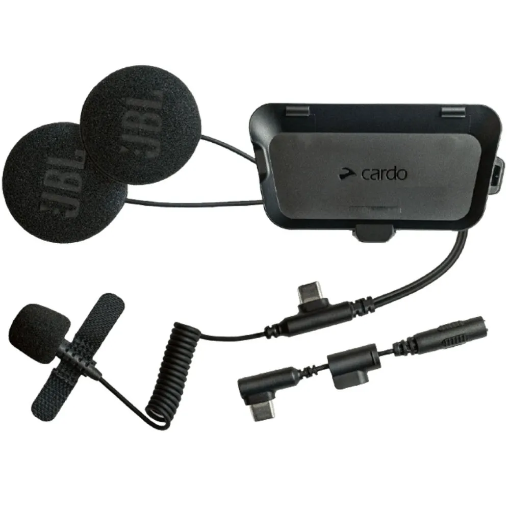 Cardo Packtalk Outdoor 2e Helmkit Zwart