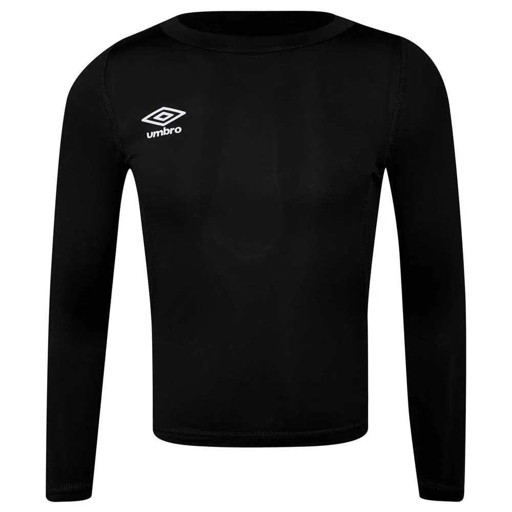 Umbro Core Lange Mouwen Basislaag Zwart