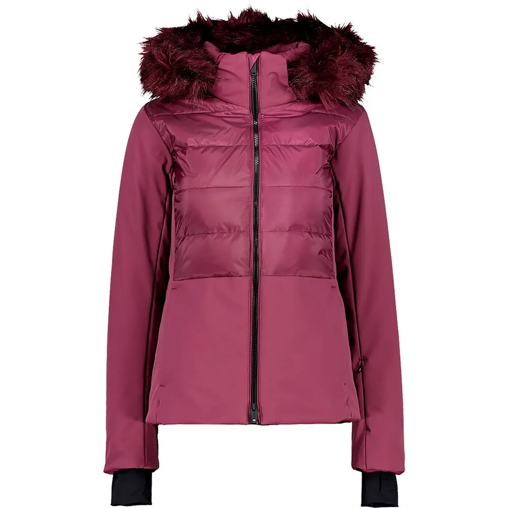 Cmp Zip Hood 31w0066f Jas Prune