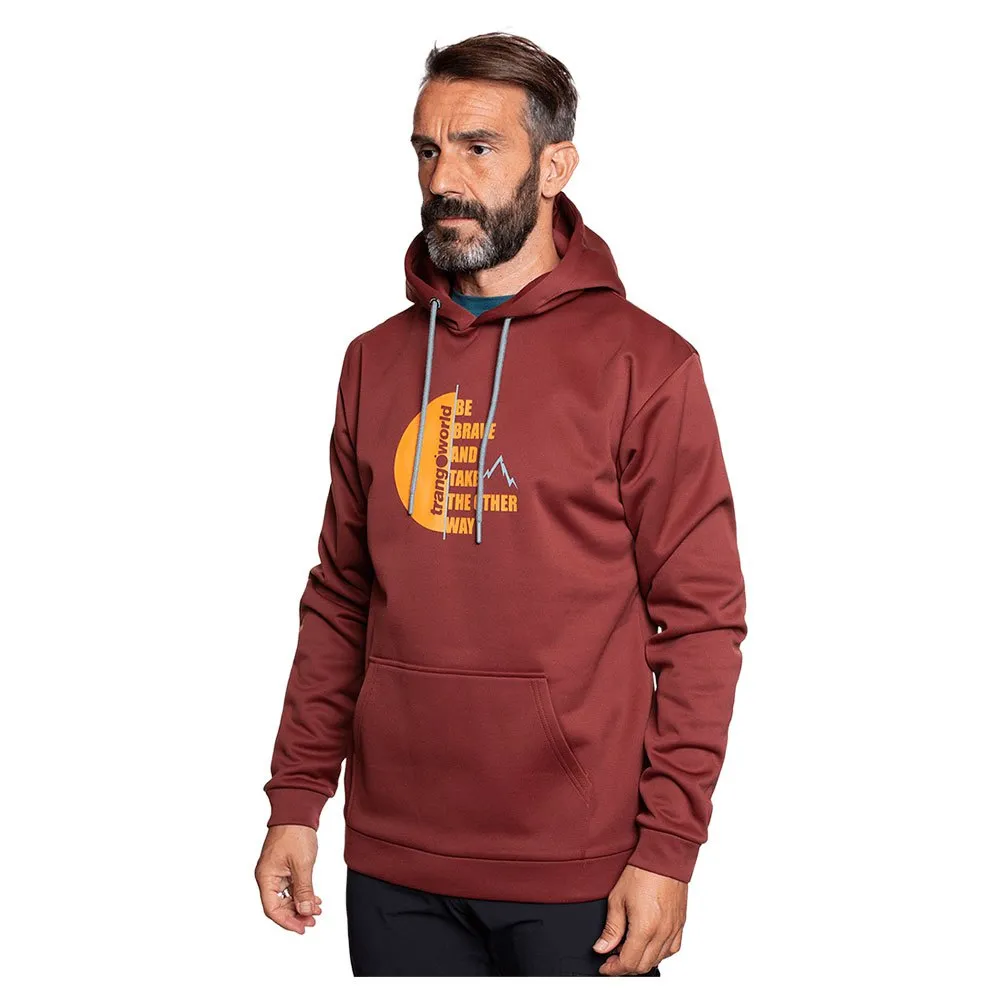 Trangoworld Belver Hoodie Fired Brick
