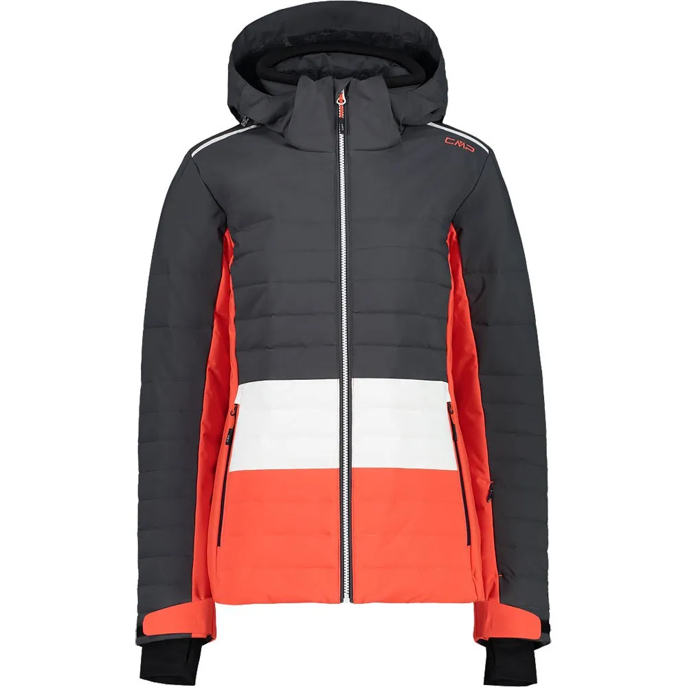 Cmp Zip Hood 31w0226 Jas Titanium