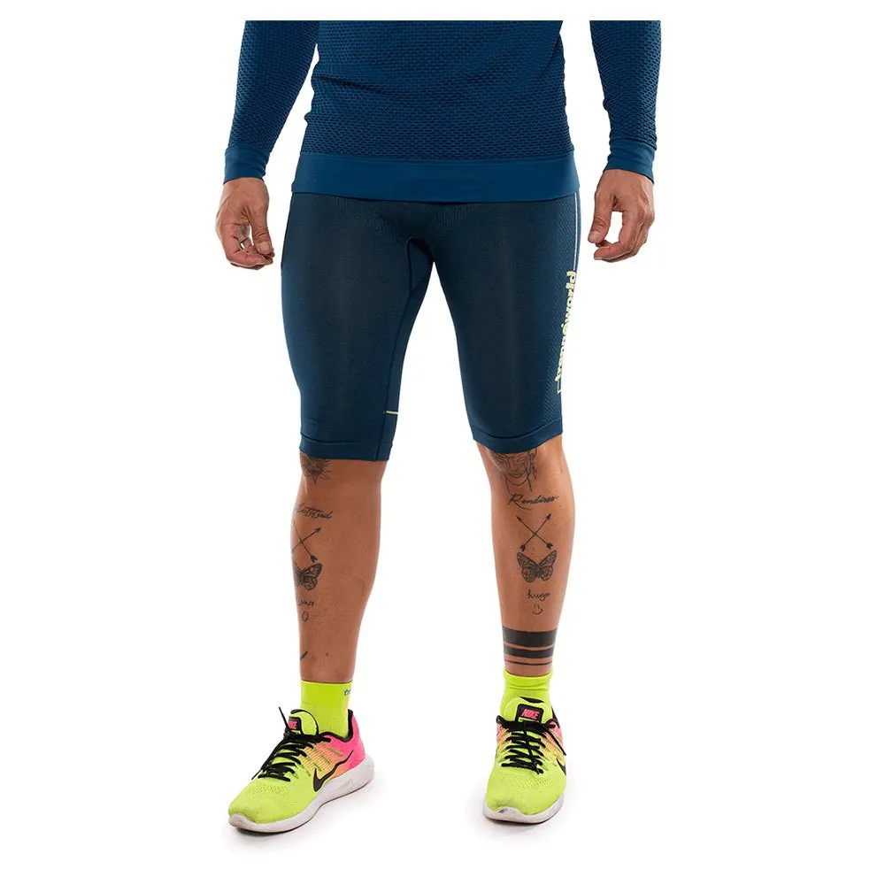 Trangoworld Borgo Korte Leggings Blauw