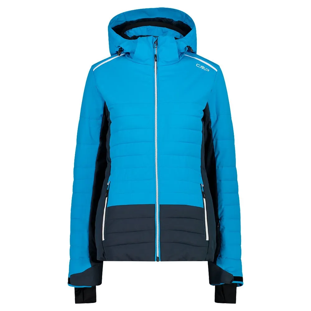 Cmp Zip Hood 31w0226 Jas Turquoise