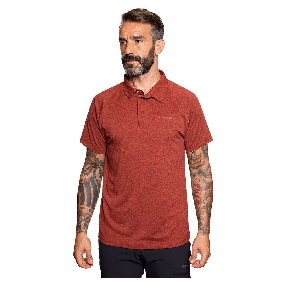 Trangoworld Gordon Korte Mouw Poloshirt Fired Brick